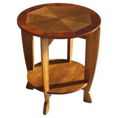 Table d'appoint Art déco néerlandaise par P.E.L. Izeren pour Genneper Molen, années 1920 Table d'appoint Art déco néerlandaise par P.E.L. Izeren pour Genneper Molen, années 1920