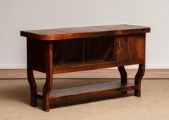 1920s  Art Deco Sideboard In Burl Walnut.