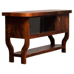 1920s  Art Deco Sideboard In Burl Walnut.