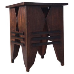 Dutch Art Deco sidetable by ''De Genneper Molen'', 1920s