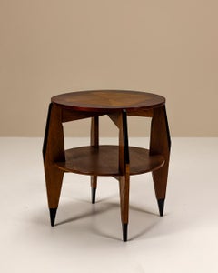 Dutch Art Deco Table by P.E.L. Izeren for Genneper Molen, Model 259