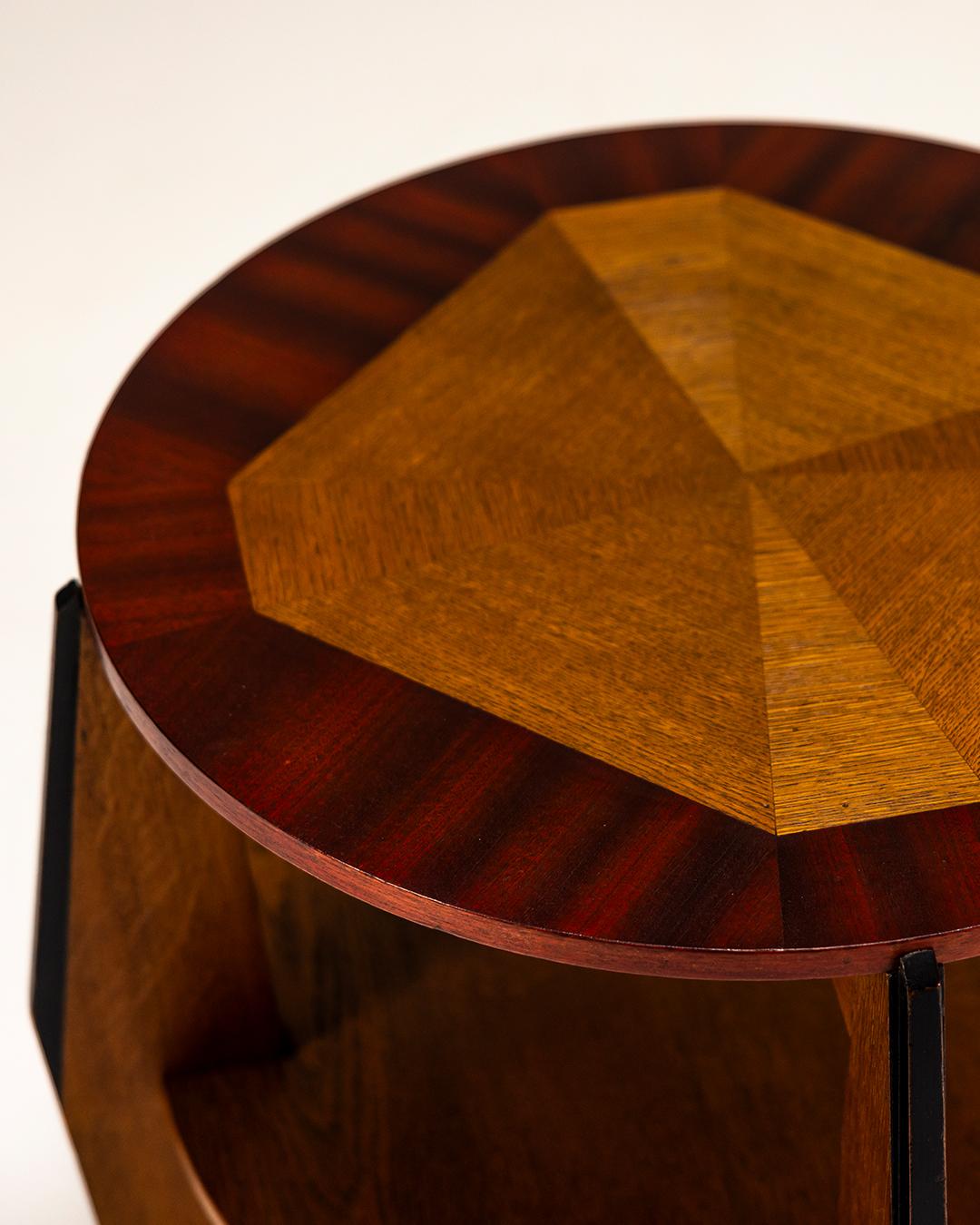 Dutch Art Deco Table by P.E.L. Izeren for Genneper Molen, Model 259 For Sale 1