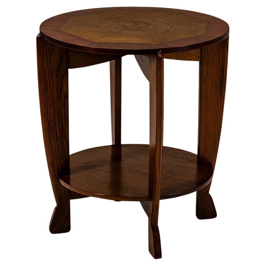 Table Art Déco hollandaise pour Genneper Molen Modèle 258 de P.E.L. Izeren