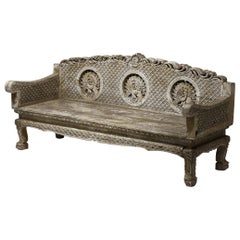 Dutch Art Nouveau Bench