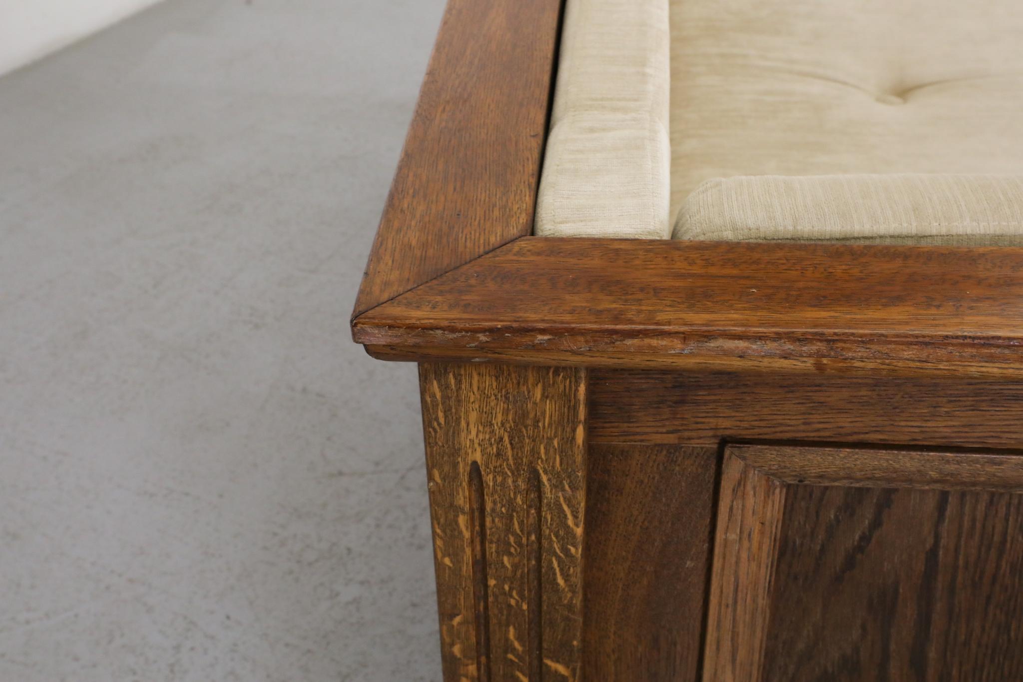 Divano Hall Loveseat in Oak Oak & Crafts, cuscini originali in vendita 8