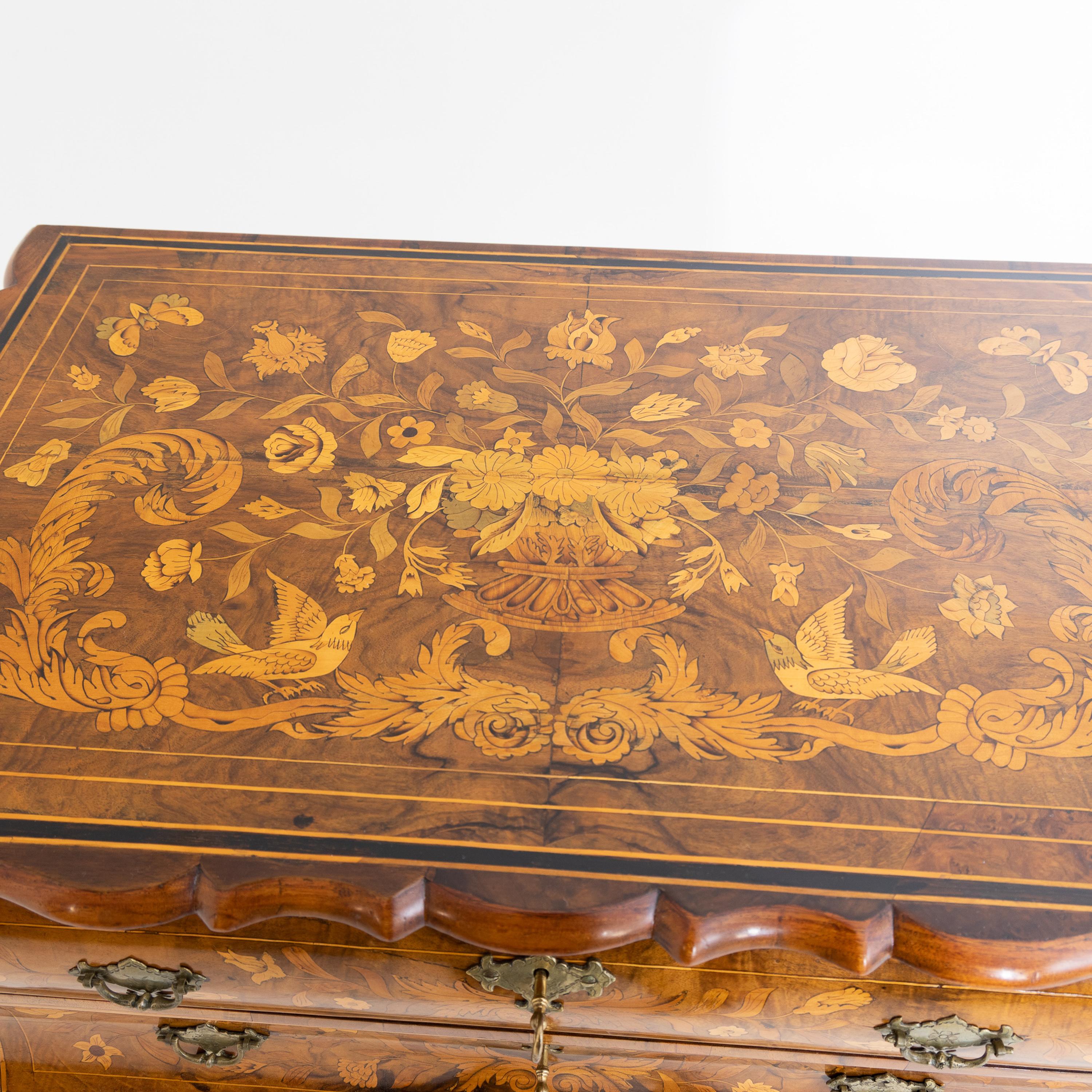 Dutch Baroque Chest of Drawers, 18th Century 6