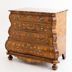 Dutch Baroque Chest of Drawers, 18th Century