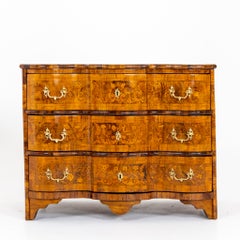 Dutch Baroque Chest of Drawers, 18th Century