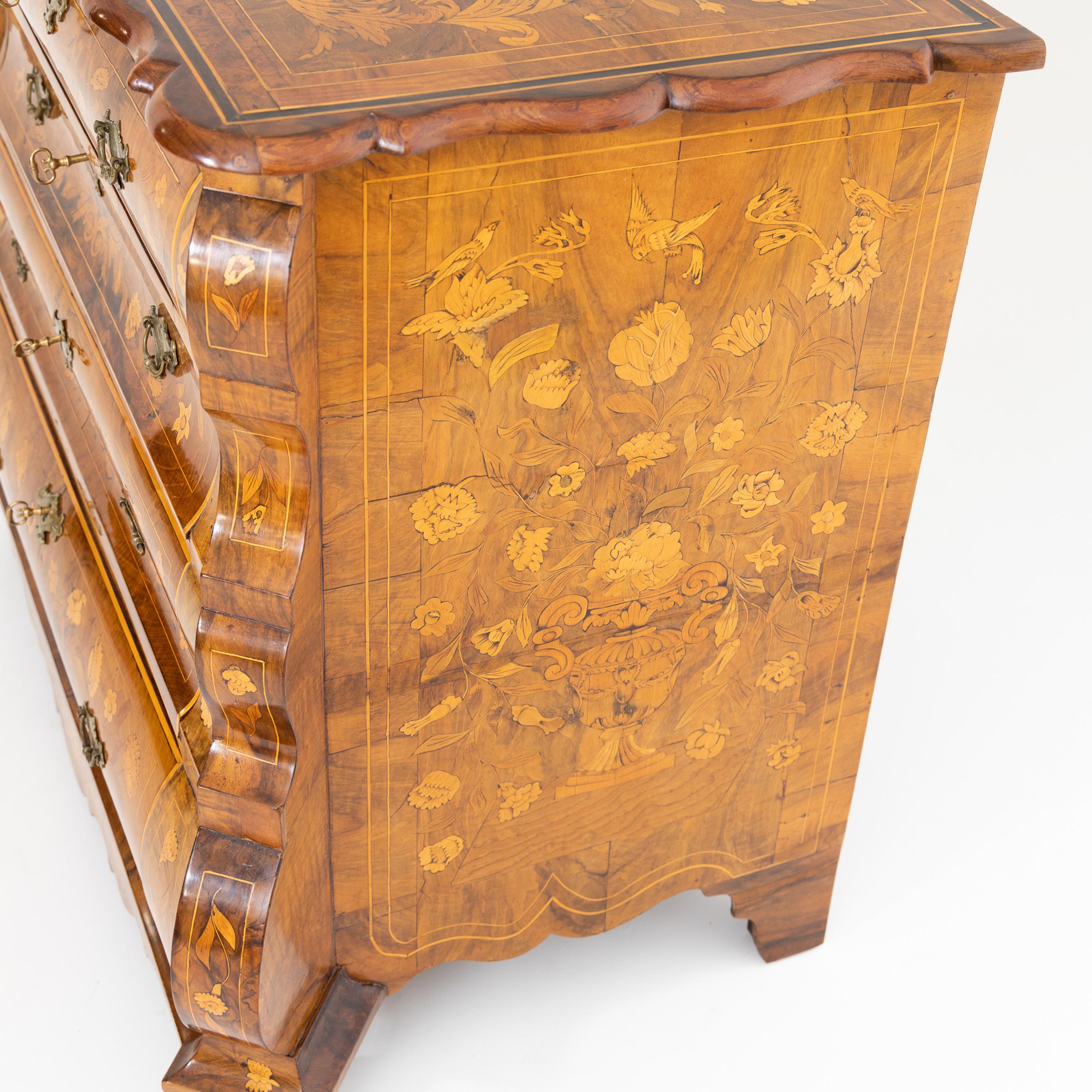 Dutch Baroque Chest of Drawers, 18th Century 1