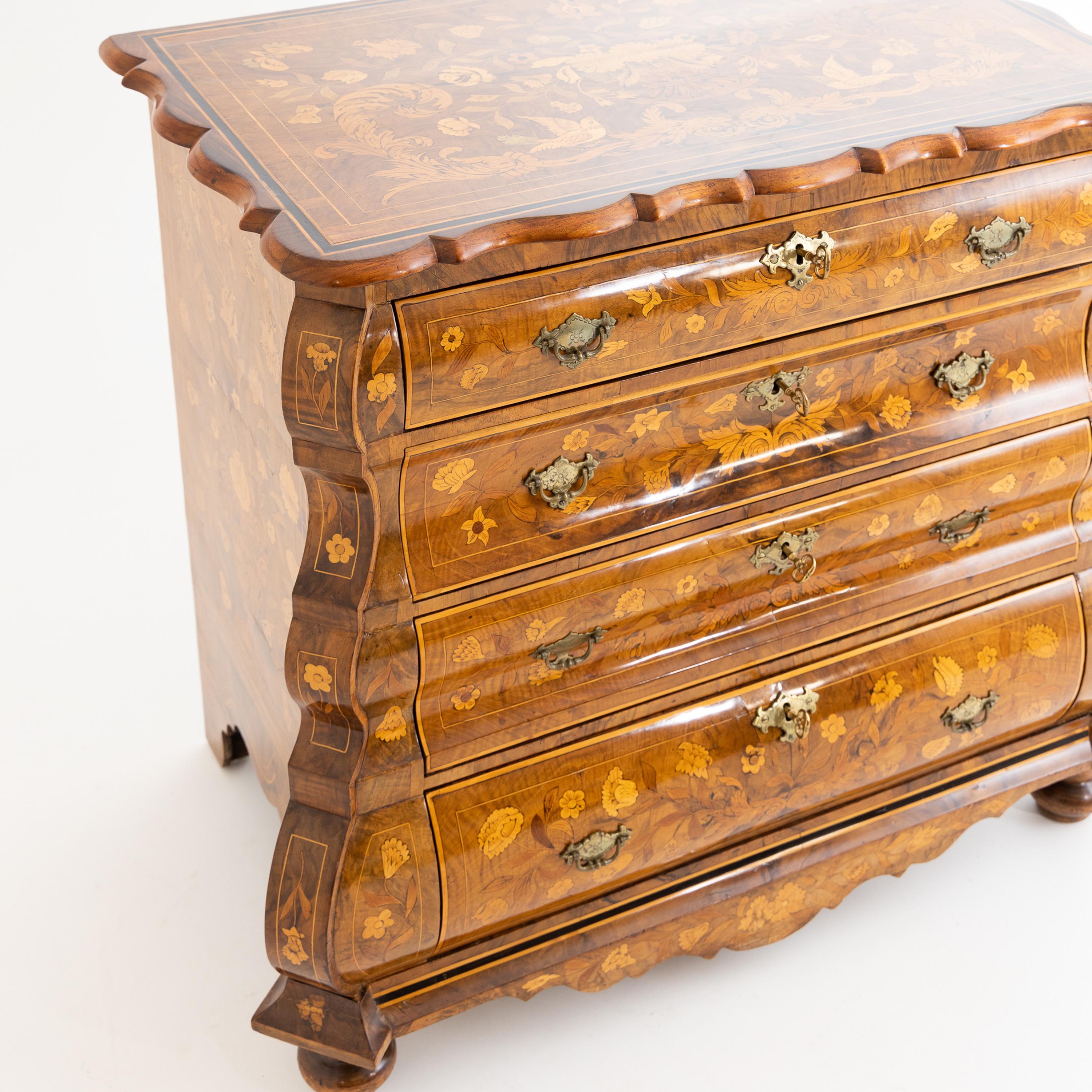Dutch Baroque Chest of Drawers, 18th Century 2