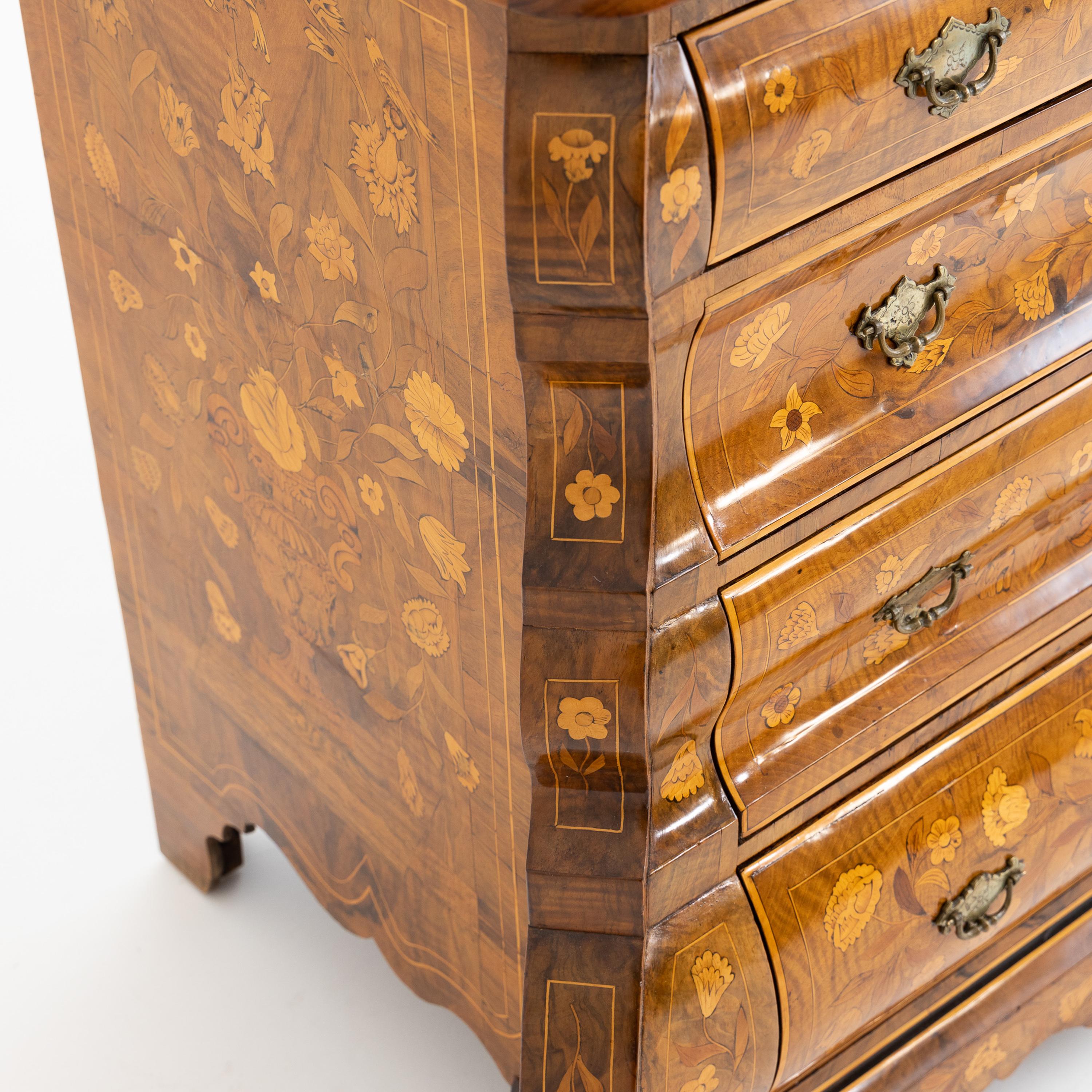 Dutch Baroque Chest of Drawers, 18th Century 3