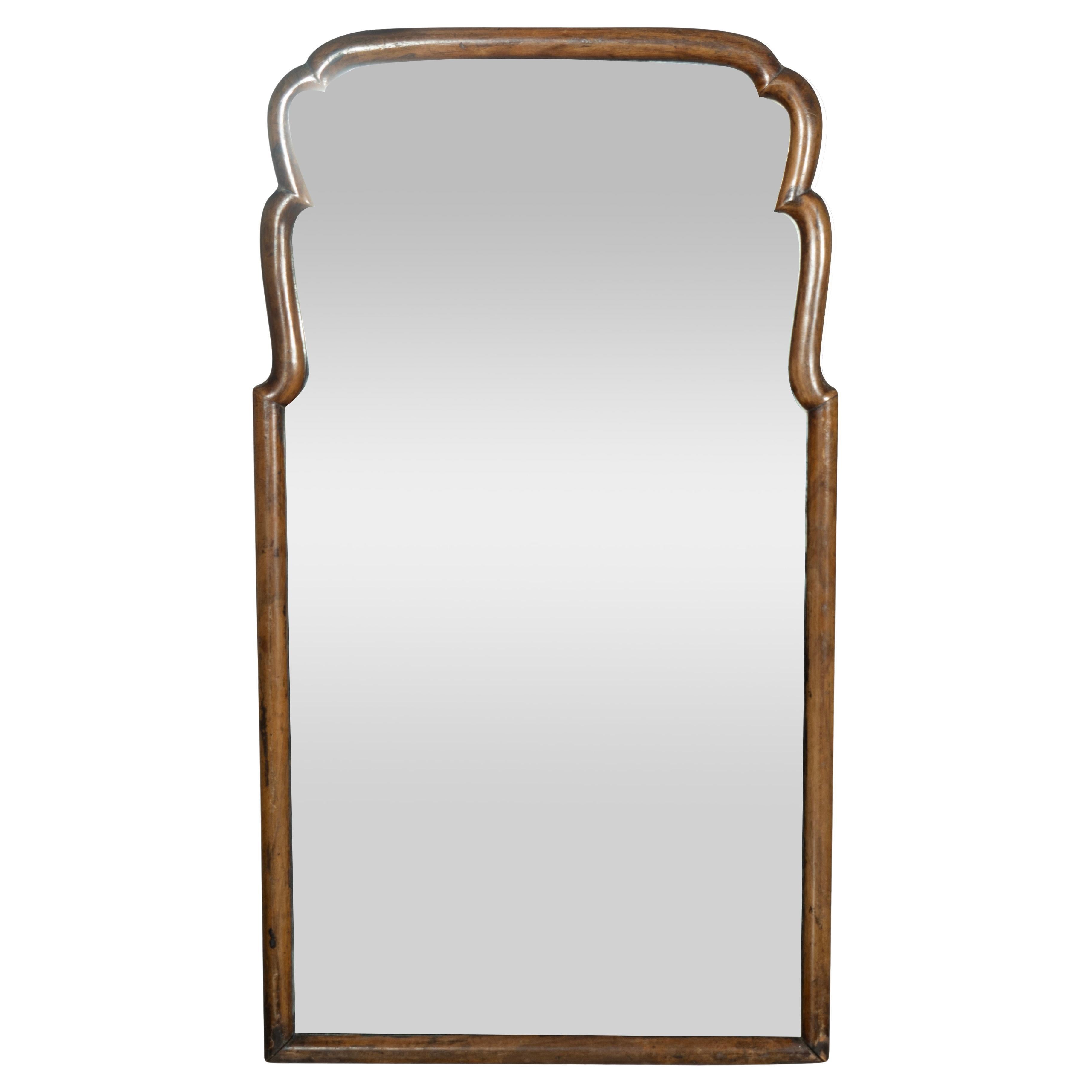 Dutch Baroque Mahogany Mirror