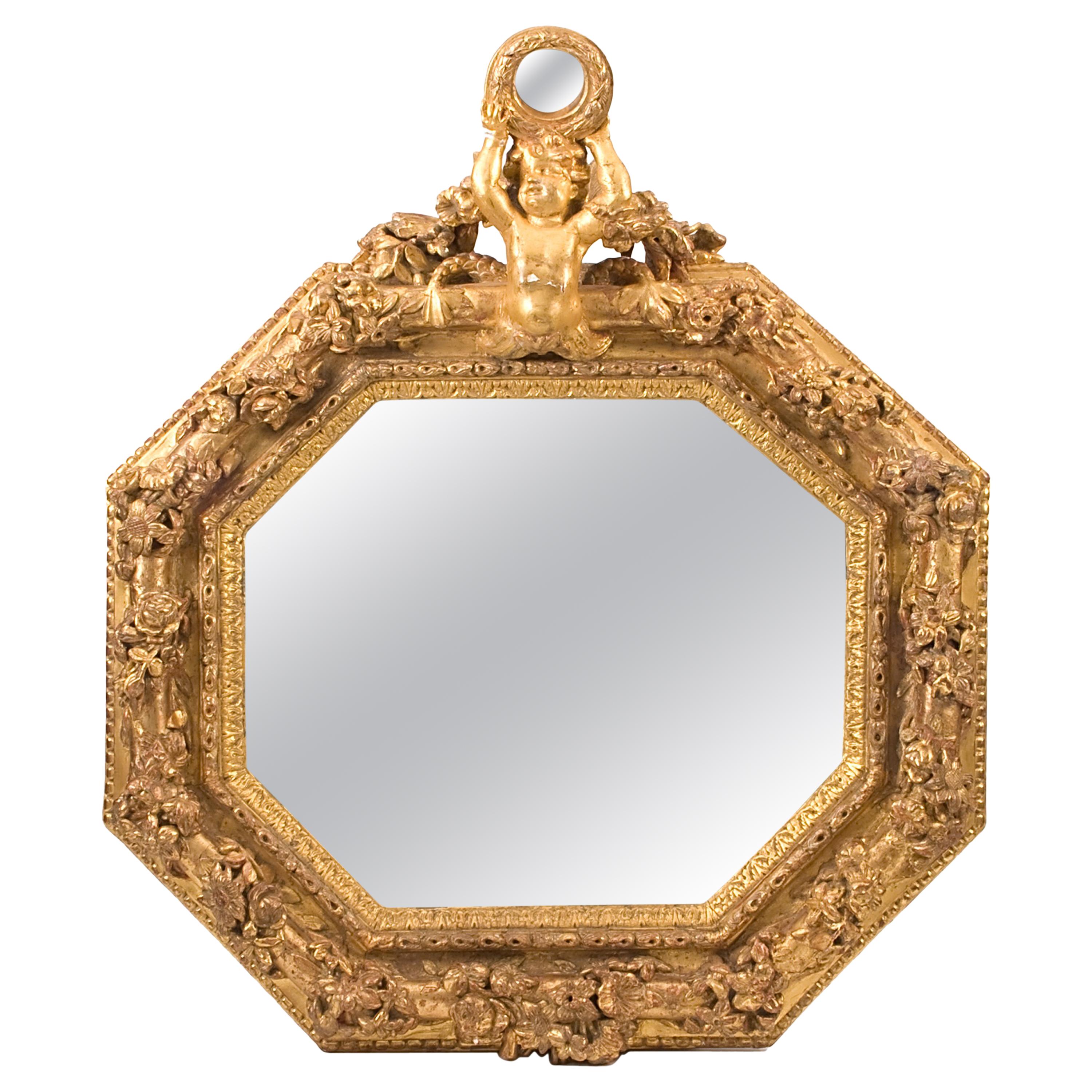Dutch Baroque Mirror For Sale