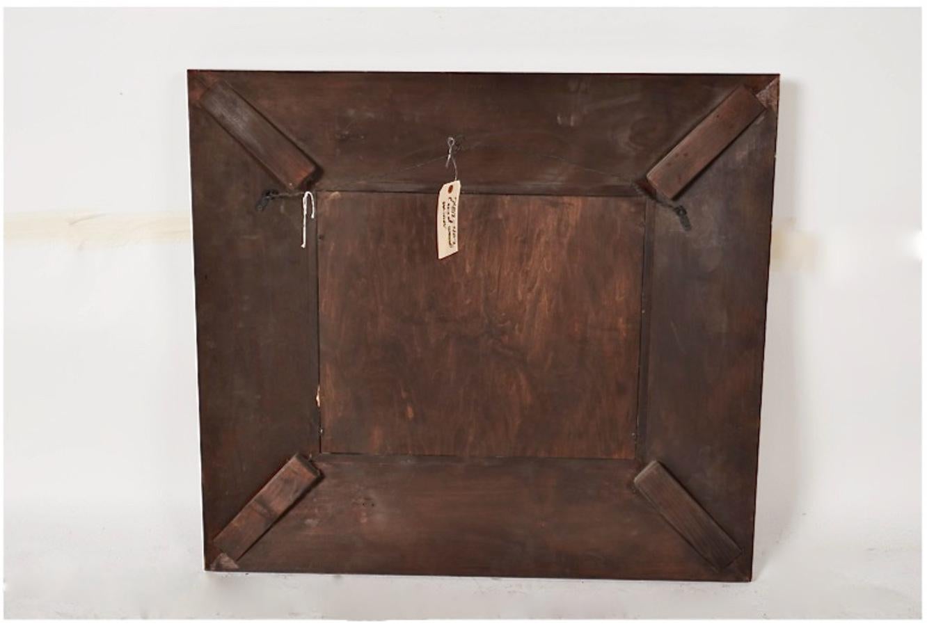 Specchio olandese in legno intagliato in stile barocco in vendita 2