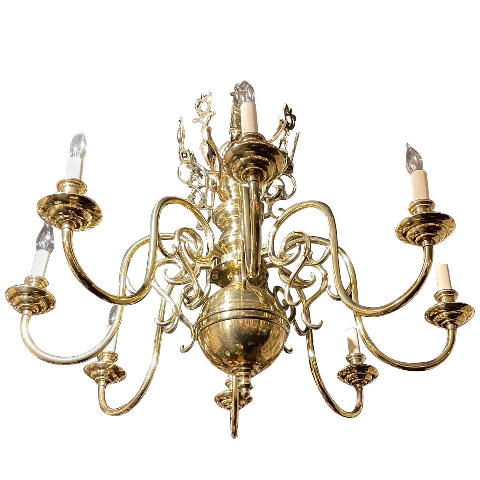 Dutch Baroque Style Chandelier