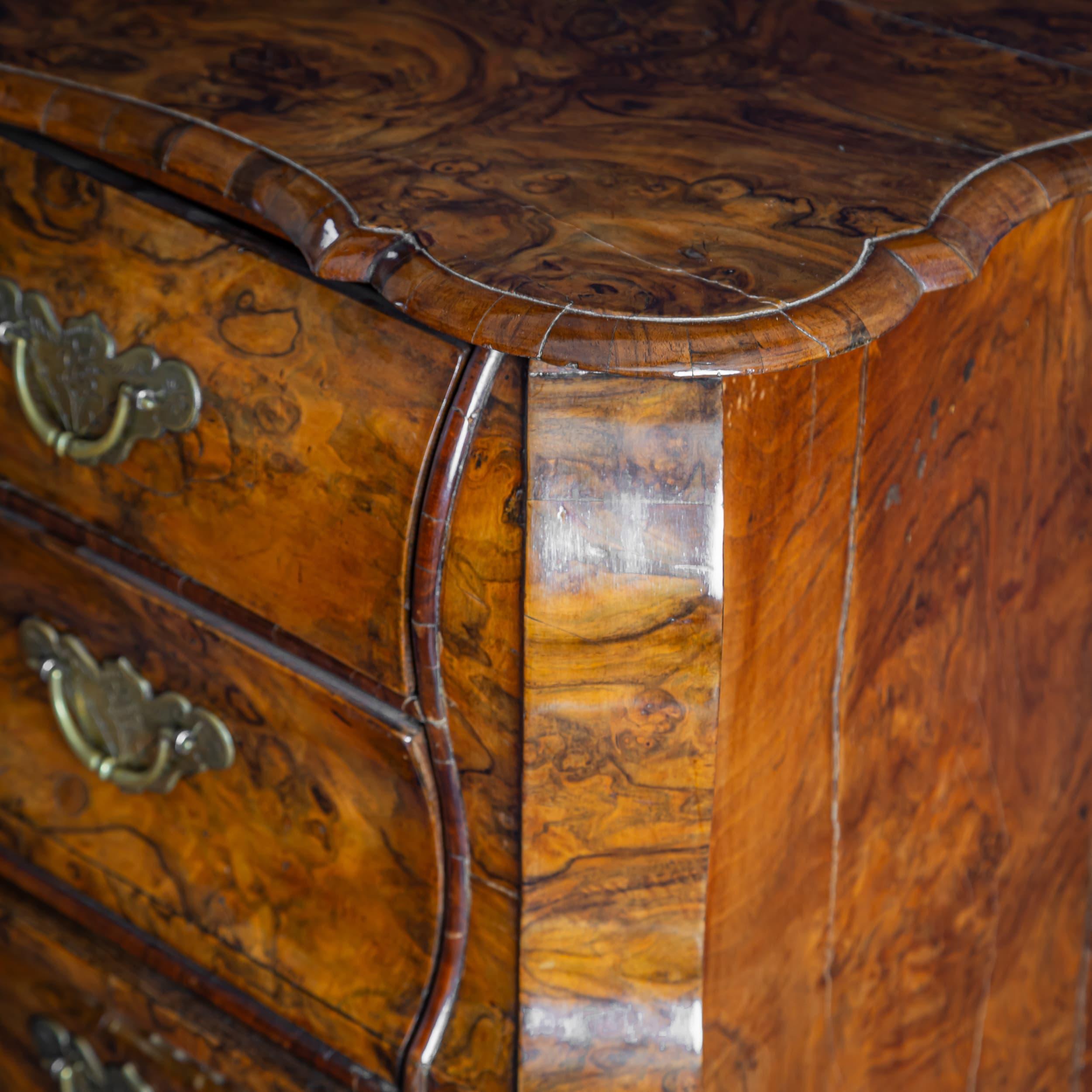 Dutch Baroque-style Chest of Drawers, 19th Century For Sale 2