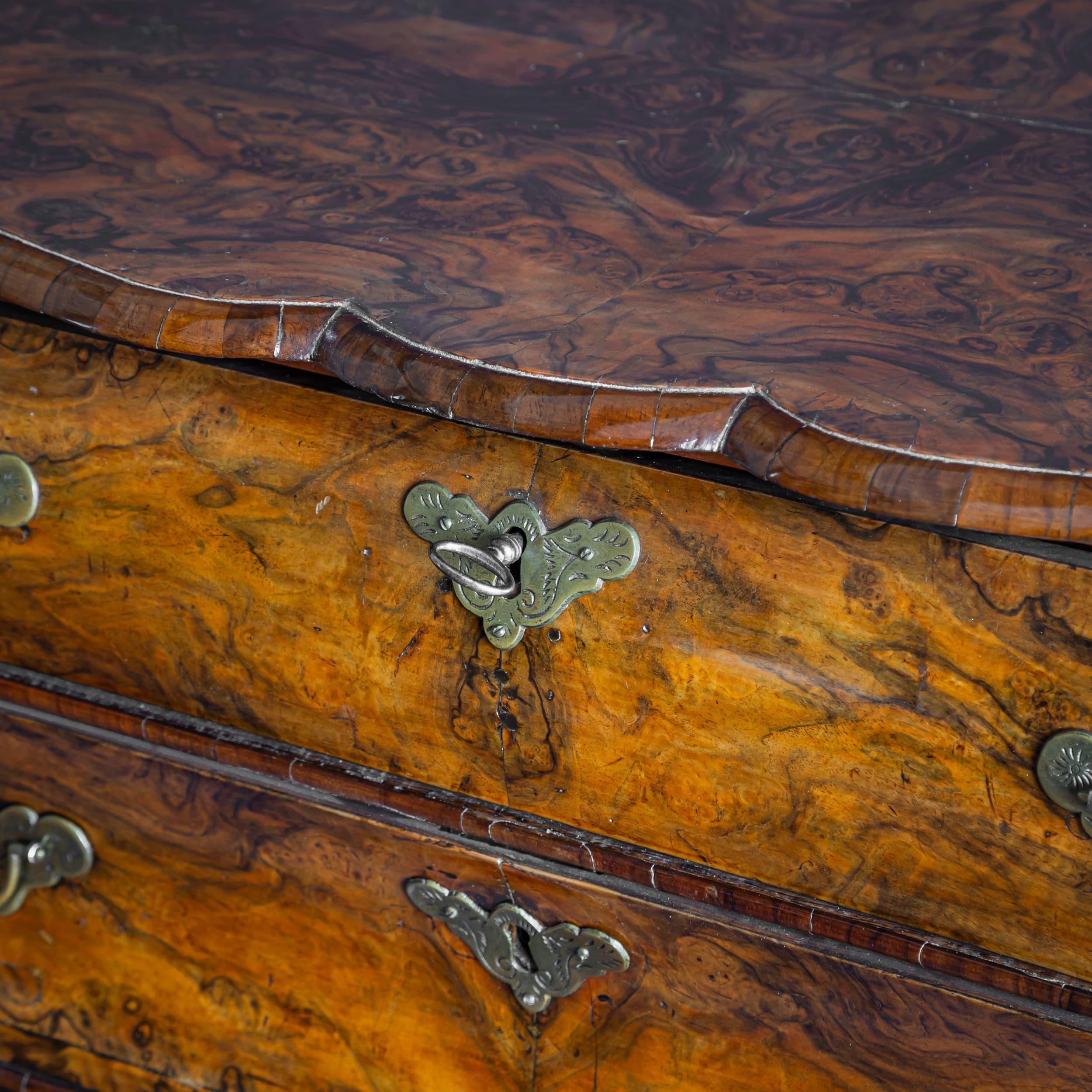 Dutch Baroque-style Chest of Drawers, 19th Century For Sale 3