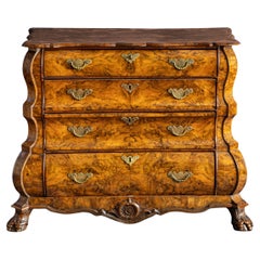 Dutch Baroque-style Chest of Drawers, 19th Century