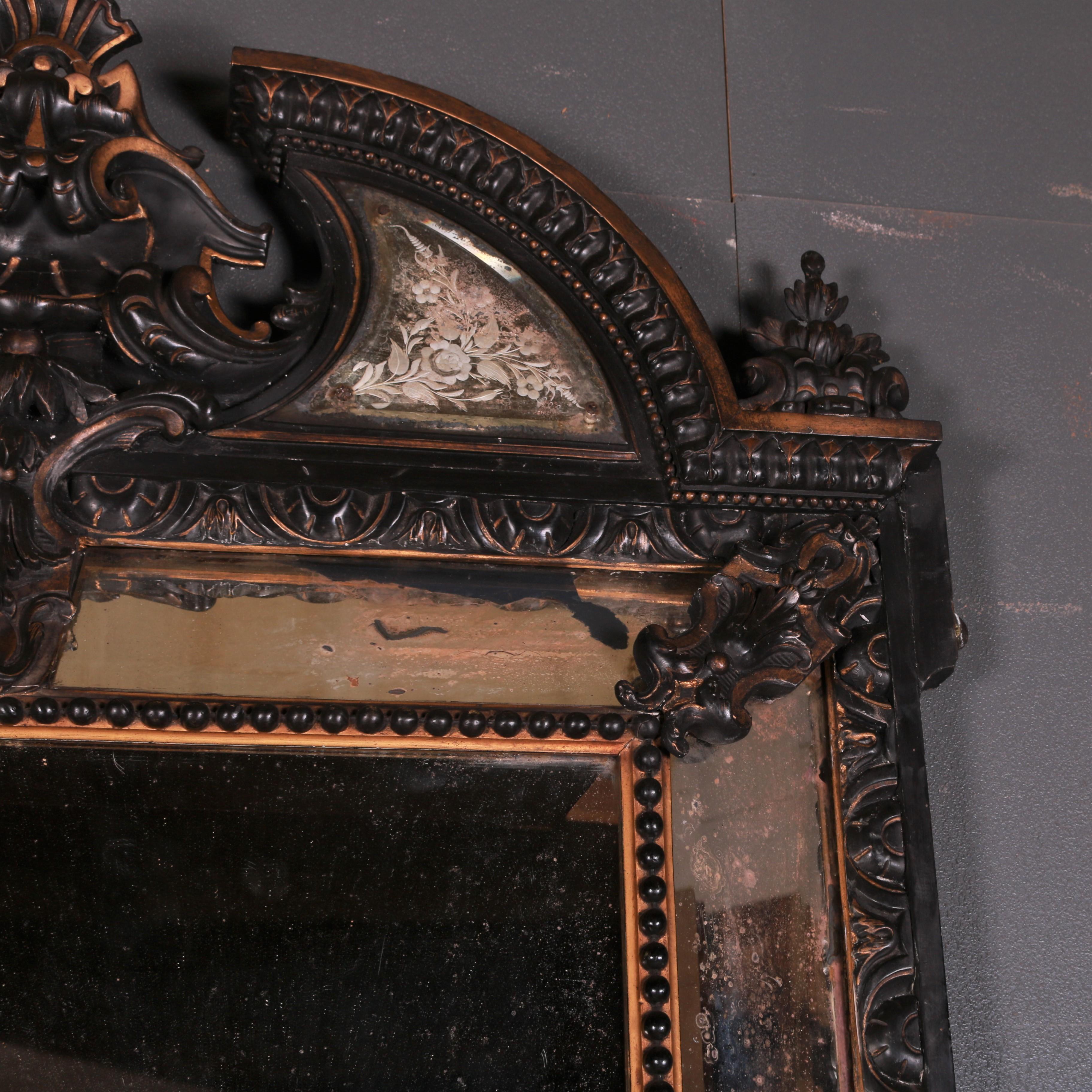 Dutch Baroque Style Cushion Mirror 1