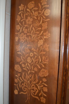 Dutch Bombe Cabinet with Inlay