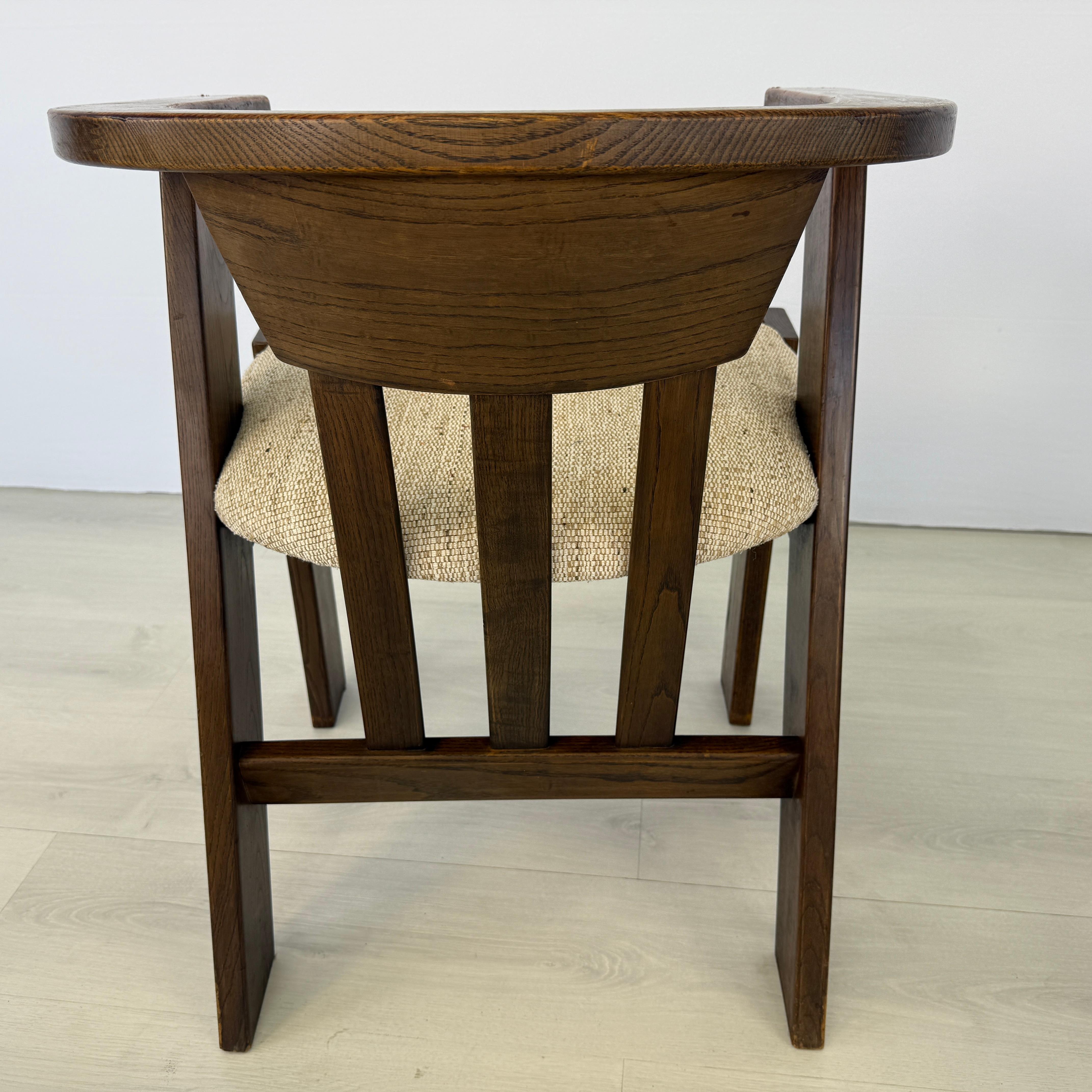 Chaises de salle à manger hollandaises brutalistes, 1970 - Lot de 4 en vente 3