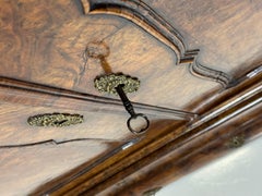 Dutch Burl Walnut Cabinet, c. 1740