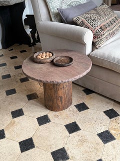 Ciotola in legno di radica olandese