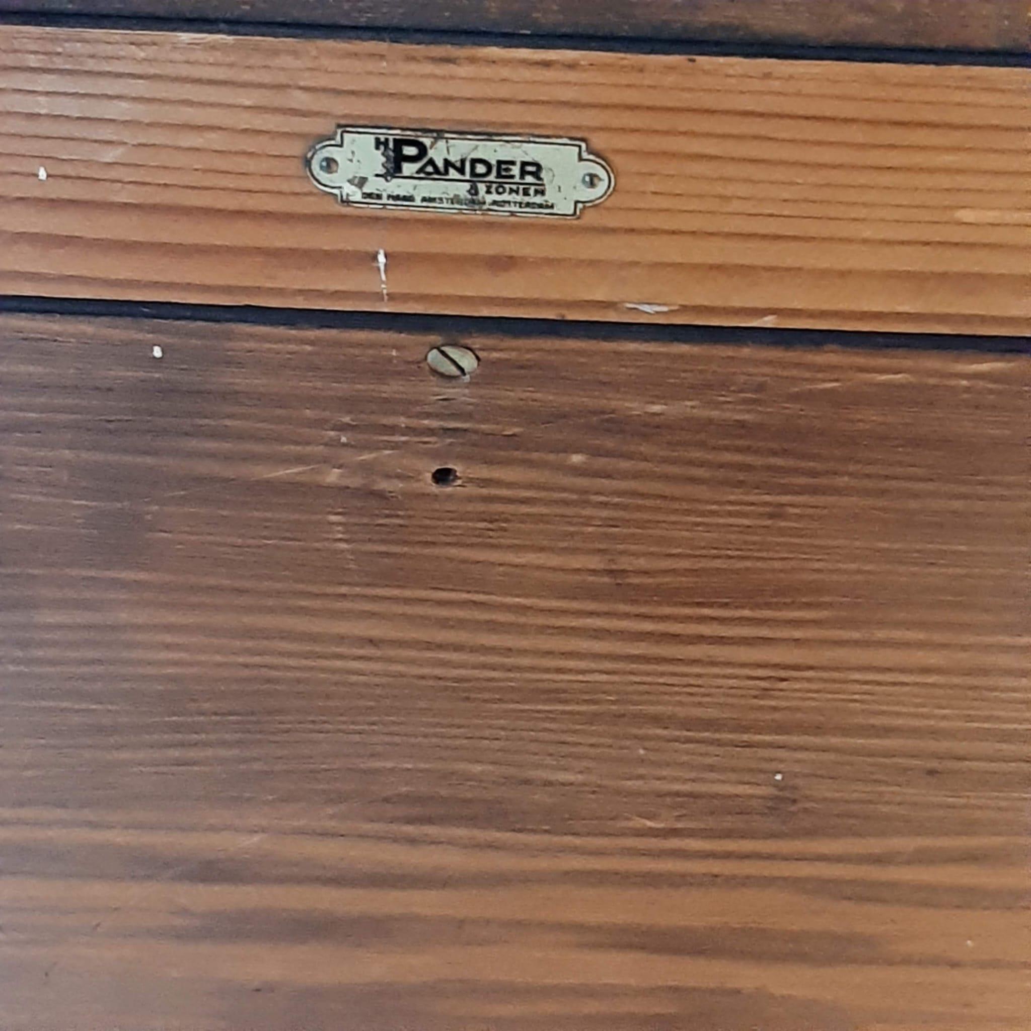 Legno Gabinetto olandese per Pander & Zonen in vendita