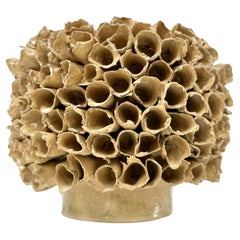 Dutch Ceramic Handmade Vase “Coral” by Maria Verhaegh, 1997.