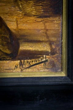 Dutch Ceramic Plaque, circa 1880
