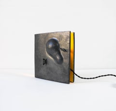 Dutch Ceramic Prototype Table Lamp / Light Sculpture, Circa 1980s