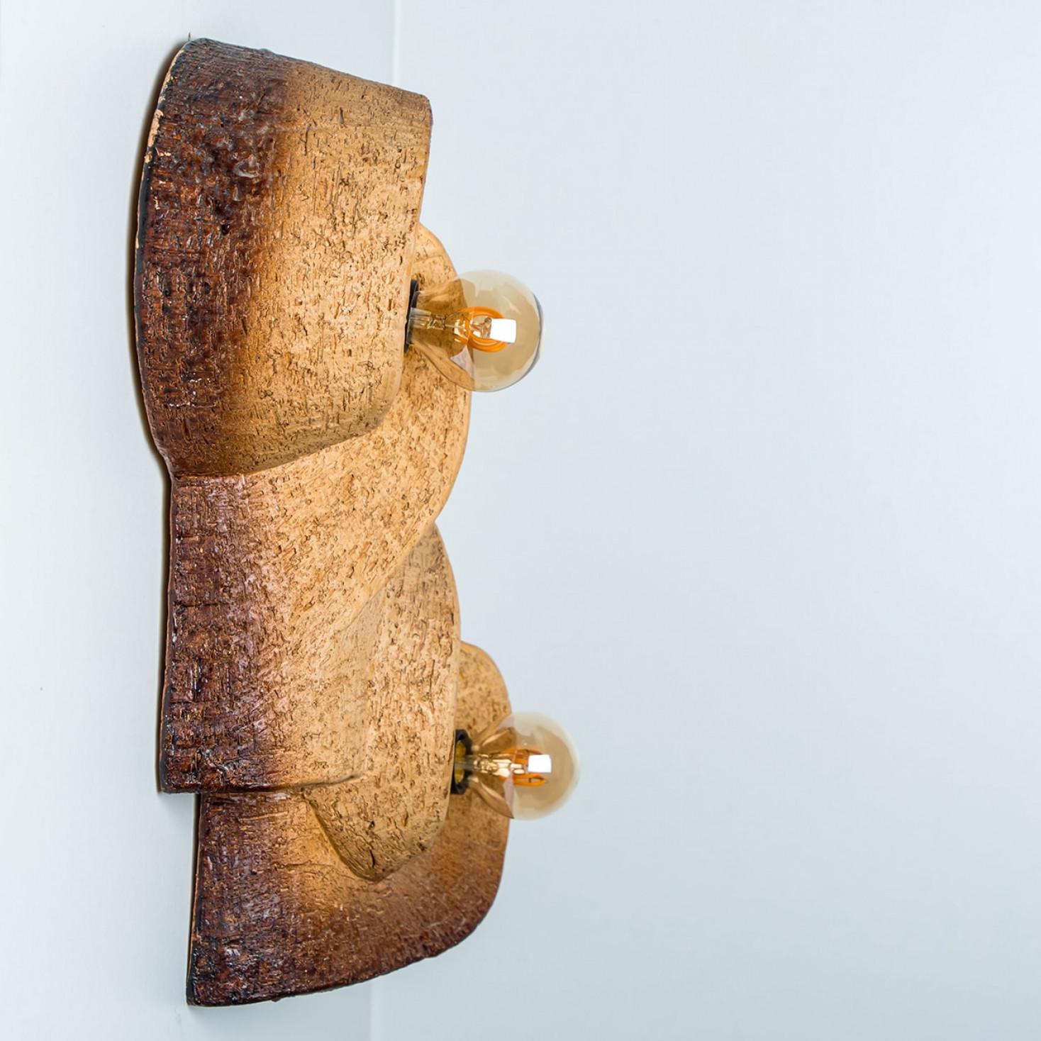 Dutch Cermamic Wall Sconces/ Lights, 1970s For Sale 2