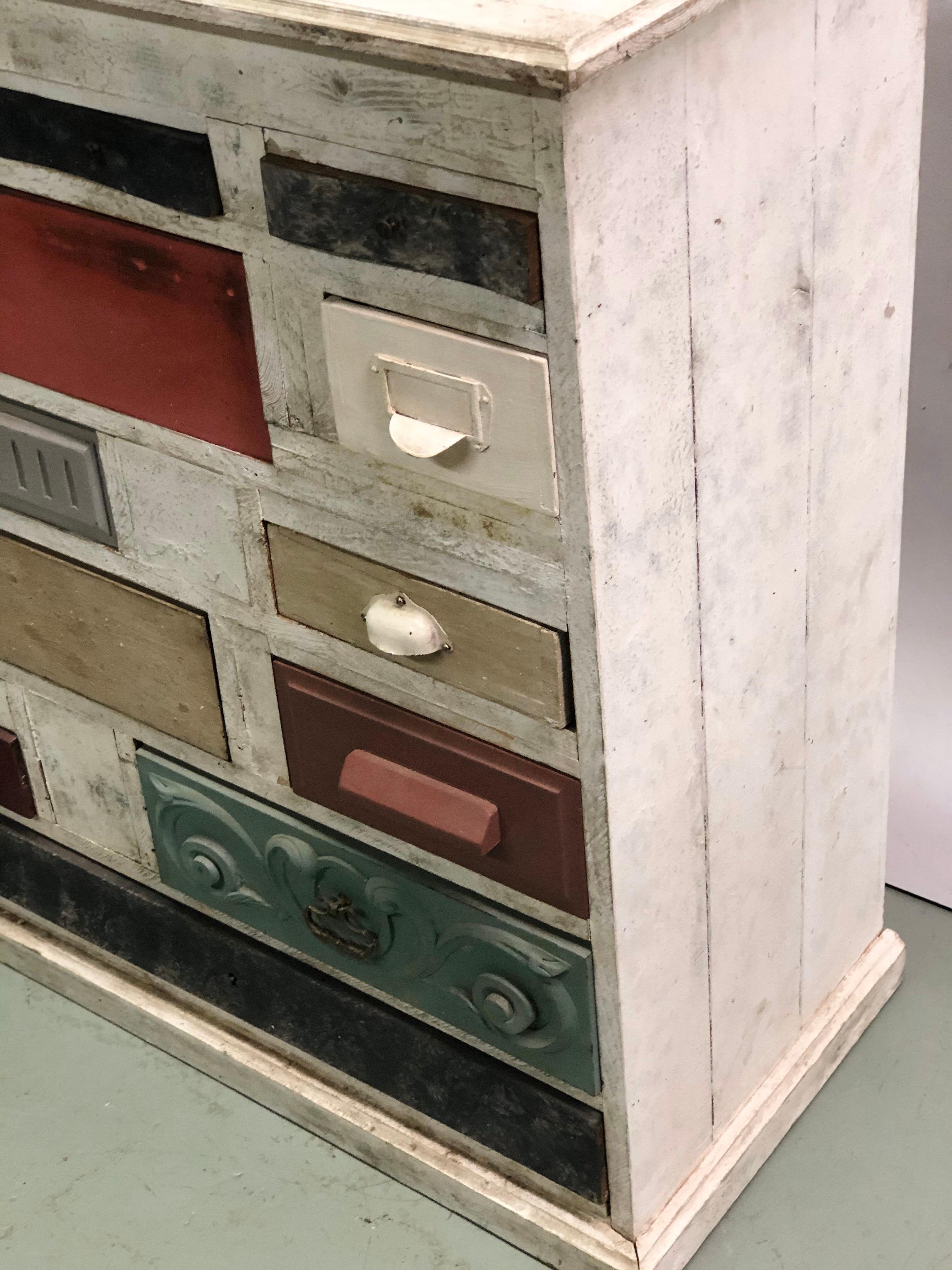 vintage commode cabinet
