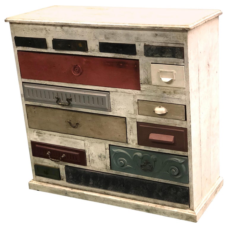 Dutch Chest of Drawers or Commode / in Style of Tejo Remy