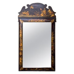 Antique Dutch Chinoiserie Mirror, circa 1880