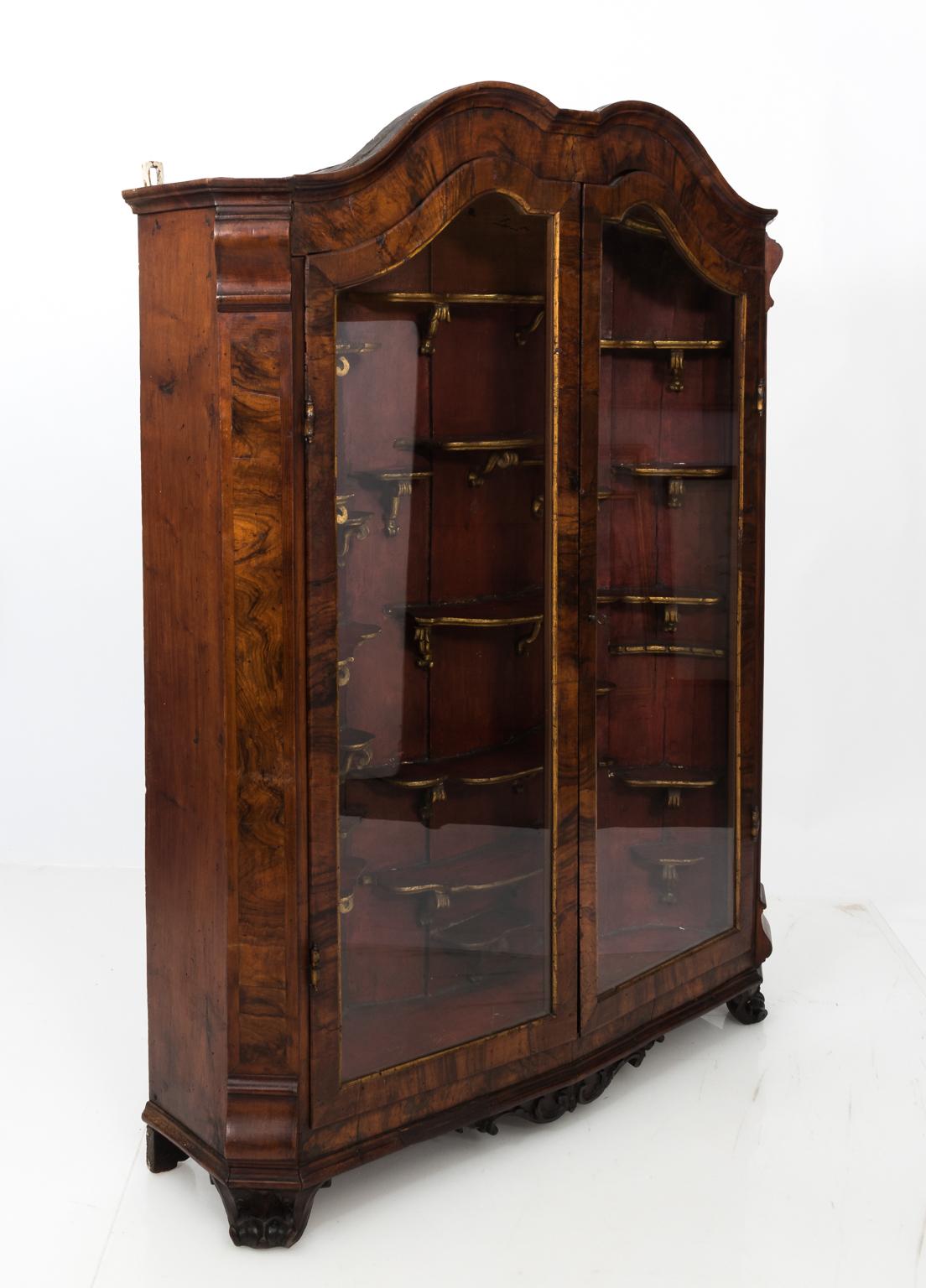 Dutch Collector's Cabinet, circa 1750s For Sale 5