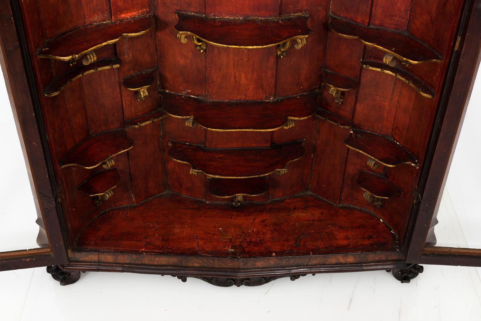 18th Century Dutch Collector's Cabinet, circa 1750s For Sale