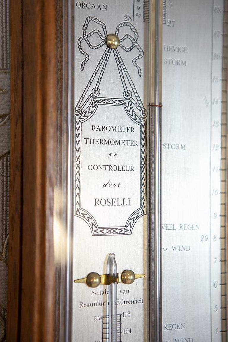 Dutch Collector's Roselli Barometer From the 19th Century 3
