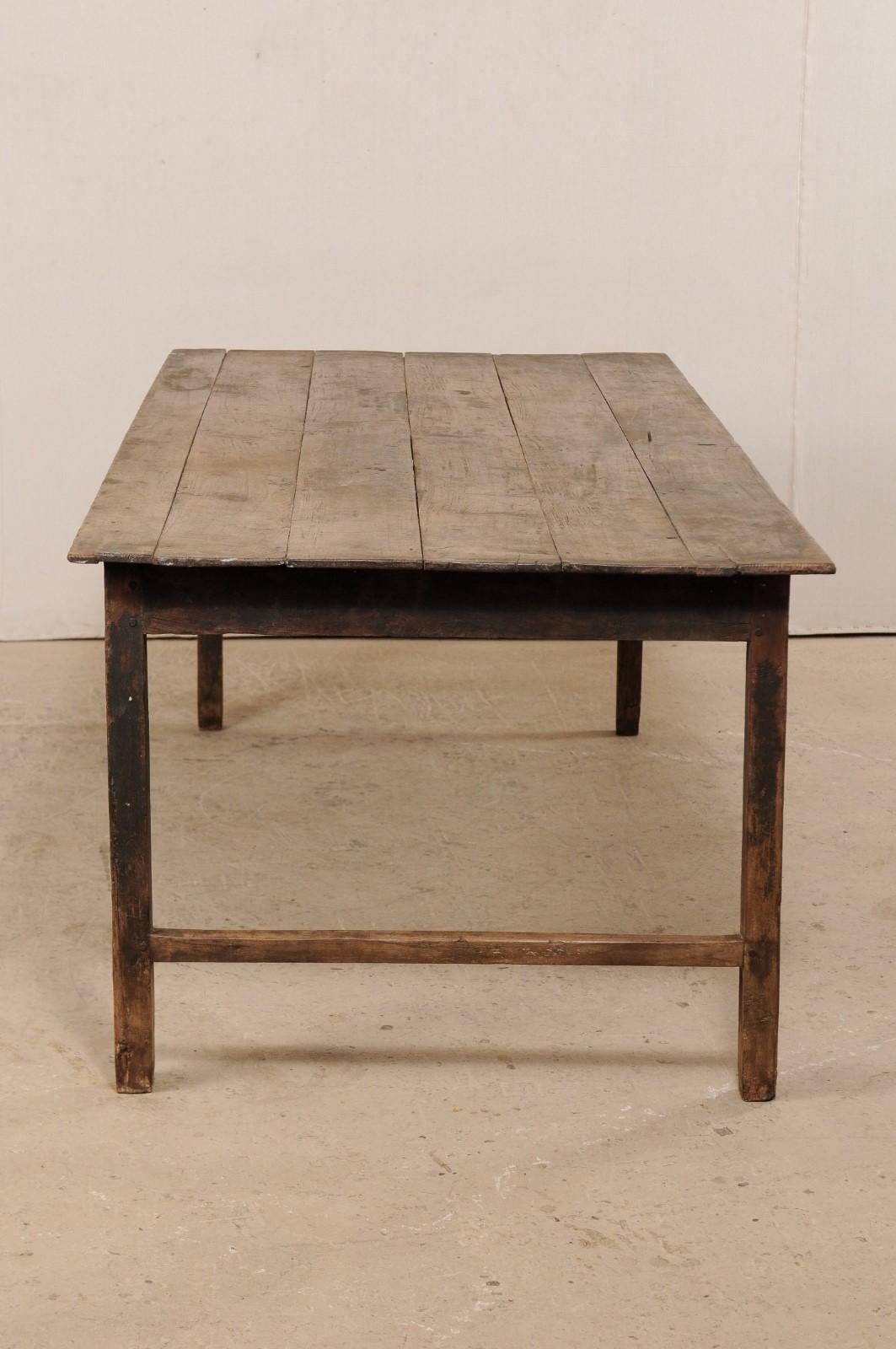 Dutch Colonial 19th Century Teak Wood Breakfast Table or Desk 6