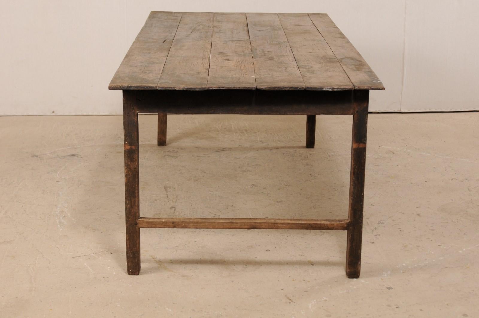 Dutch Colonial 19th Century Teak Wood Breakfast Table or Desk 2