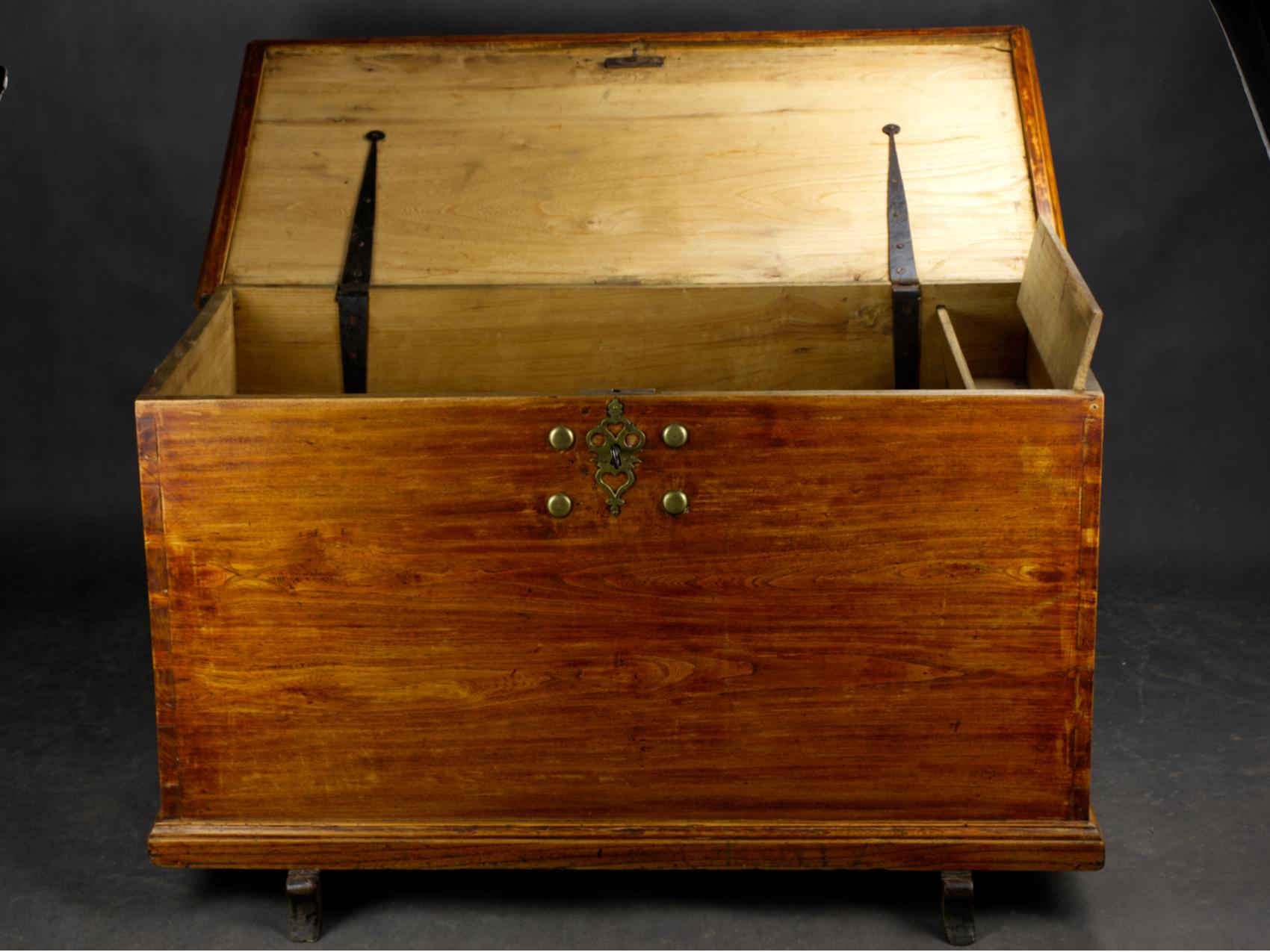 Cassapanca coloniale olandese / Coloni, circa 1800 in vendita 3