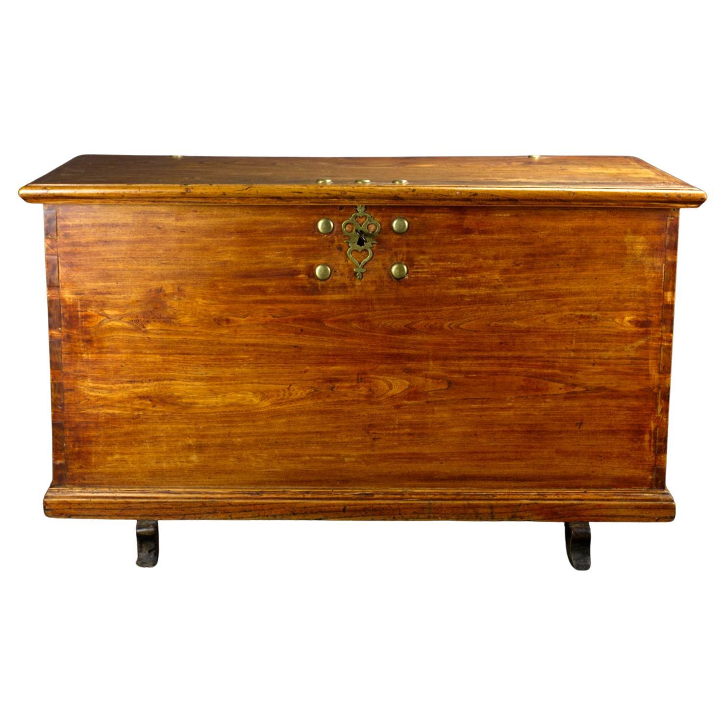 Coffre colonial hollandais, vers 1800