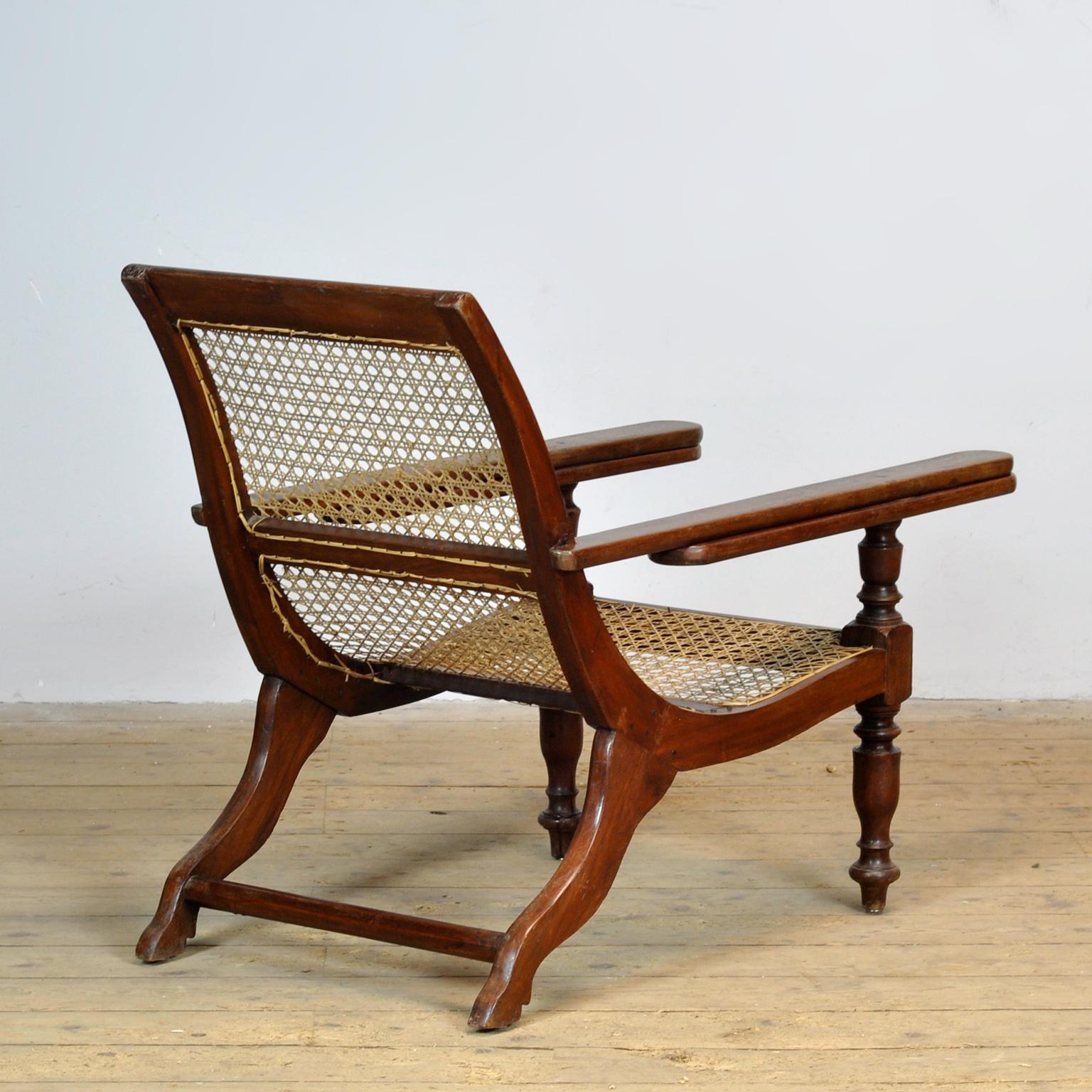 Silla de plantación indonesia colonial holandesa, hacia 1920 principios del siglo XX en venta