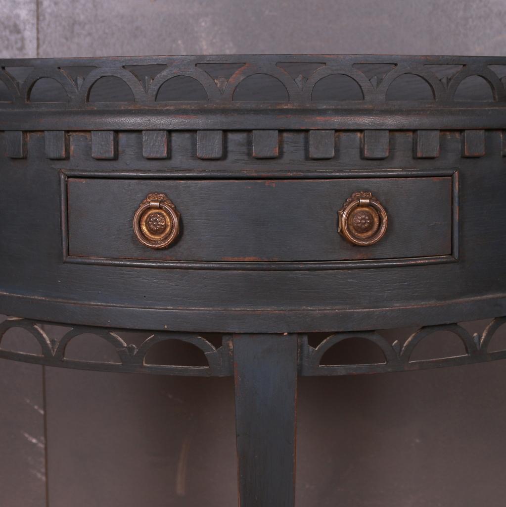 Painted Dutch Console Table