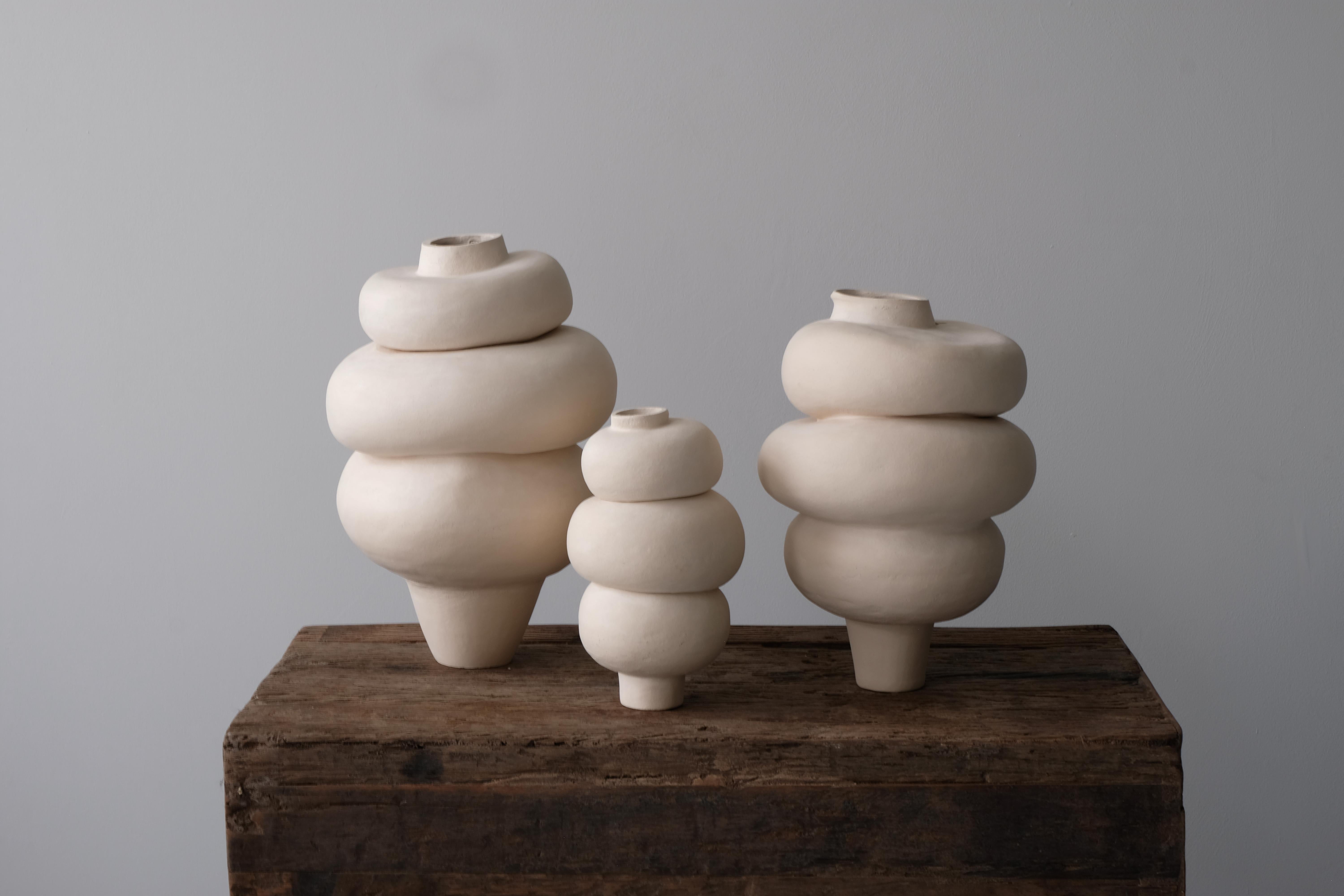 Dutch Contemporary Sculptural Ceramic Art Modder Calmness by Françoise Jeffrey For Sale 3