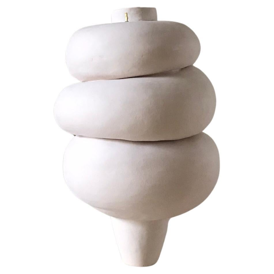 Dutch Contemporary Sculptural Ceramic Art Modder Calmness by Françoise Jeffrey For Sale