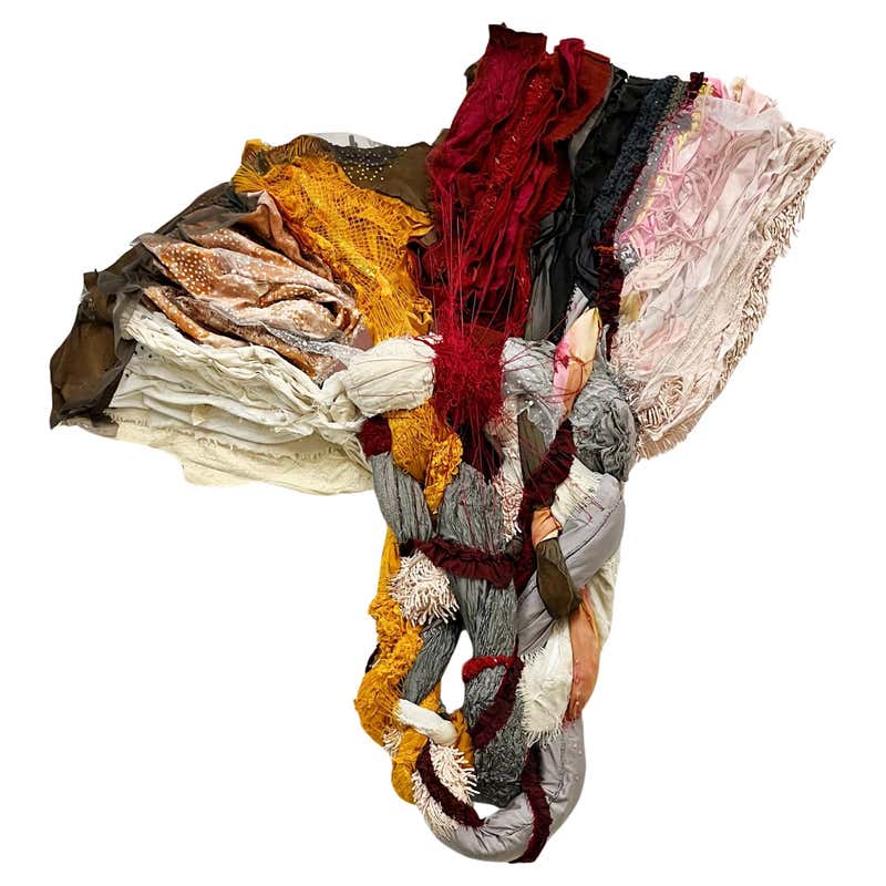 Dutch Contemporary Textile Art Sculpture A Chunk of Earth by Femke van ...