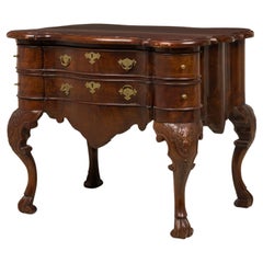 Dutch Continental 18th Century Center Table with 6 Drawers