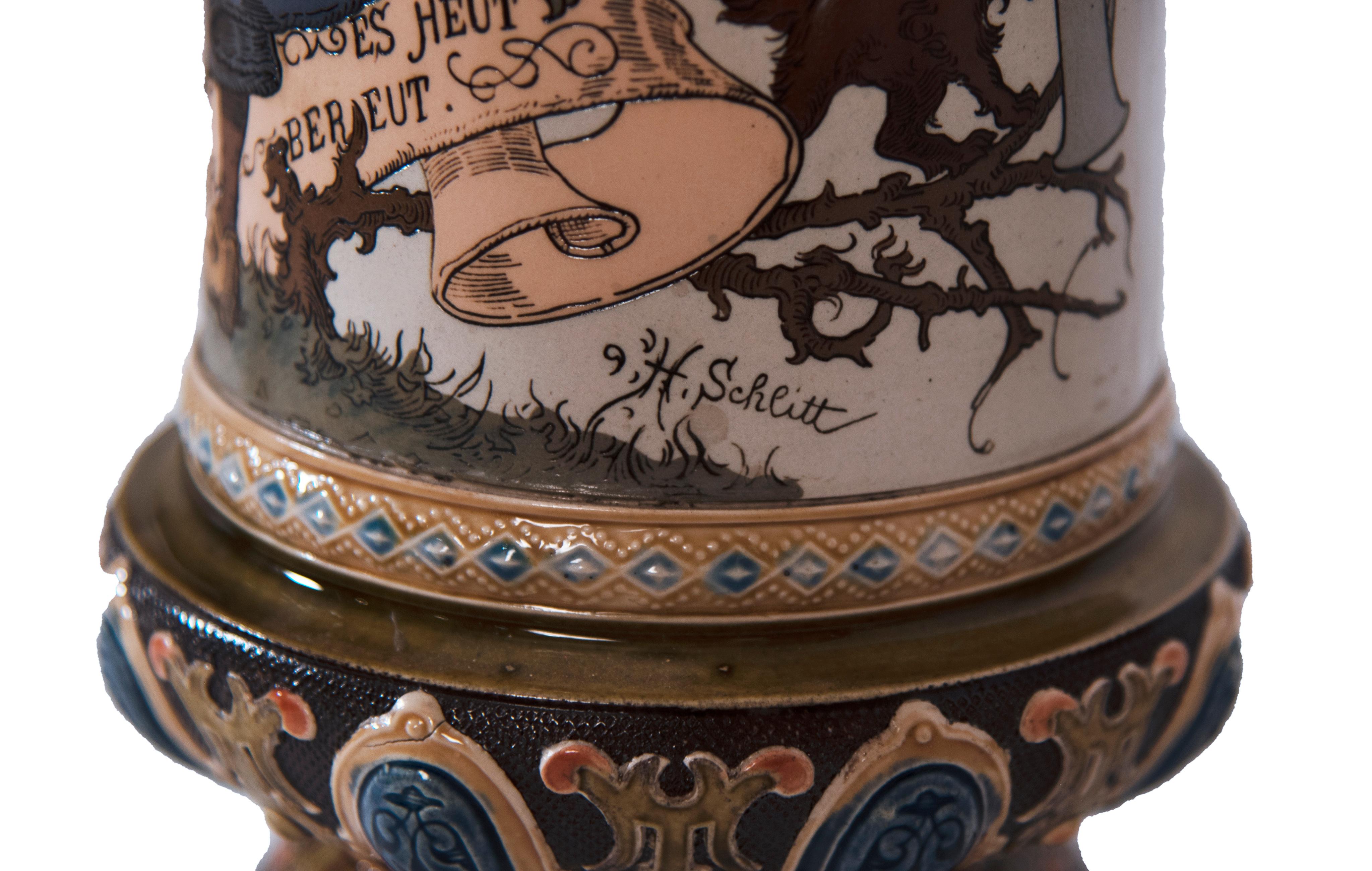 dutch beer stein