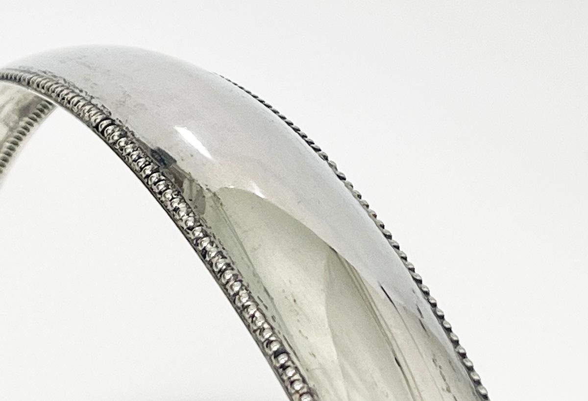 Dutch crystal bowl with silver handle, 1909 For Sale 1